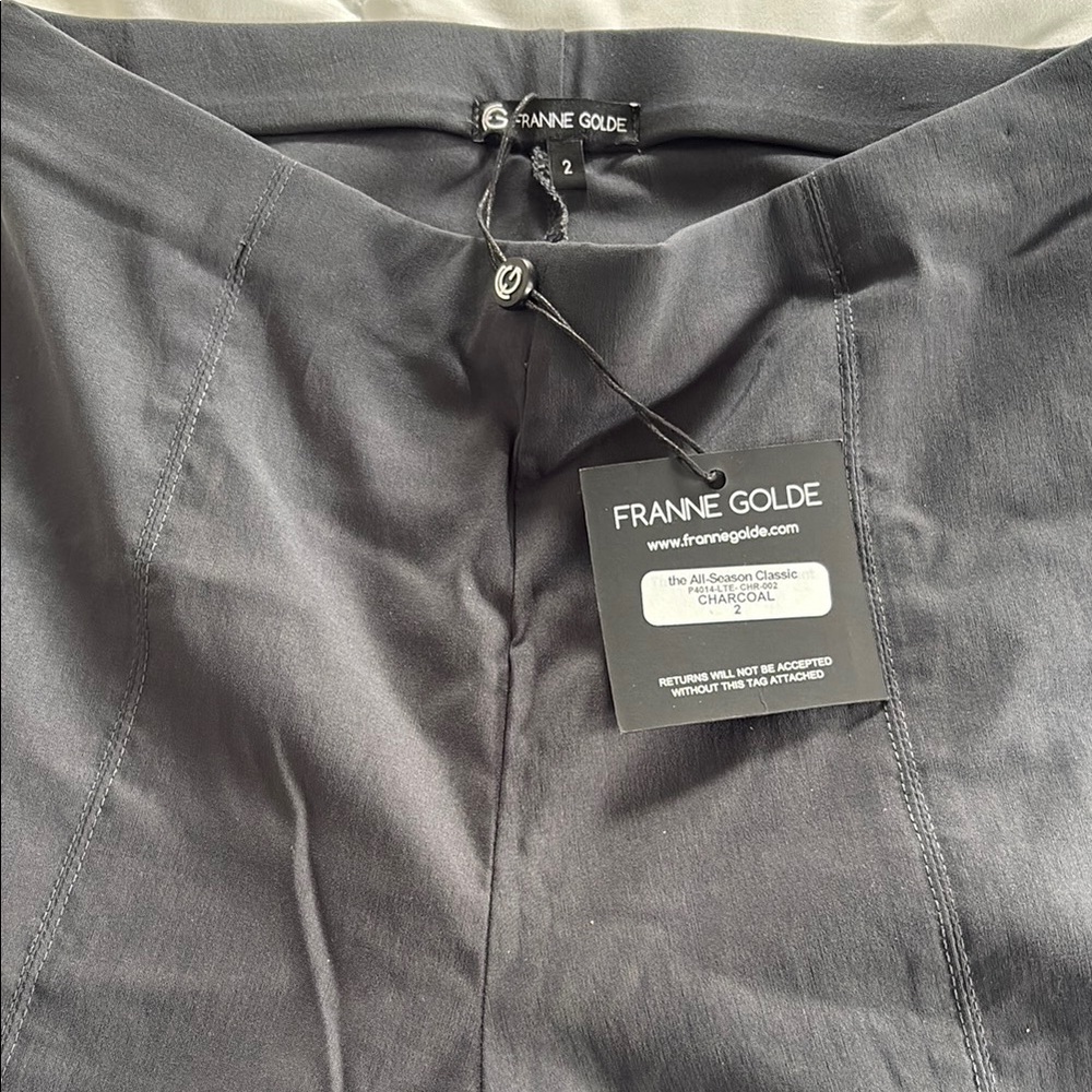 Franne Golde Charcoal Pants